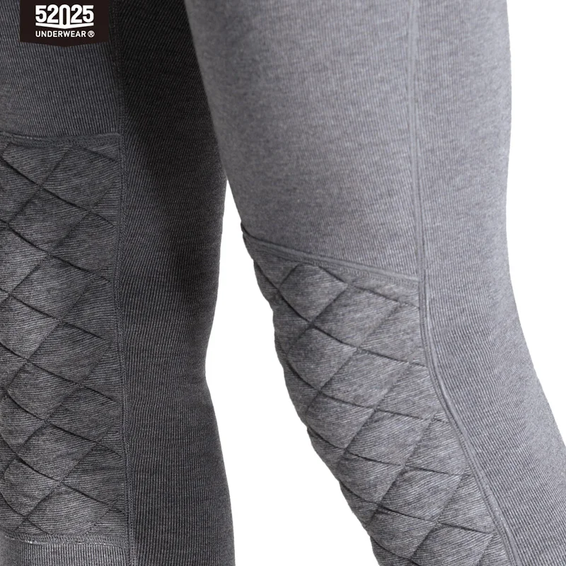 52025 Ultra-Warm Men’s Winter Thermal Leggings – Thick Fleece-Lined Cotton for Superior Insulation, Warmth & All-Day Comfort