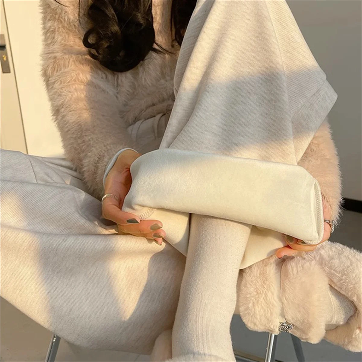Ins Y2K Japanese Kawaii Full Length Pants Women Cartoon Pattern Casual Trousers Harajuku Aesthetic Subculture Autumn Sweat Pants