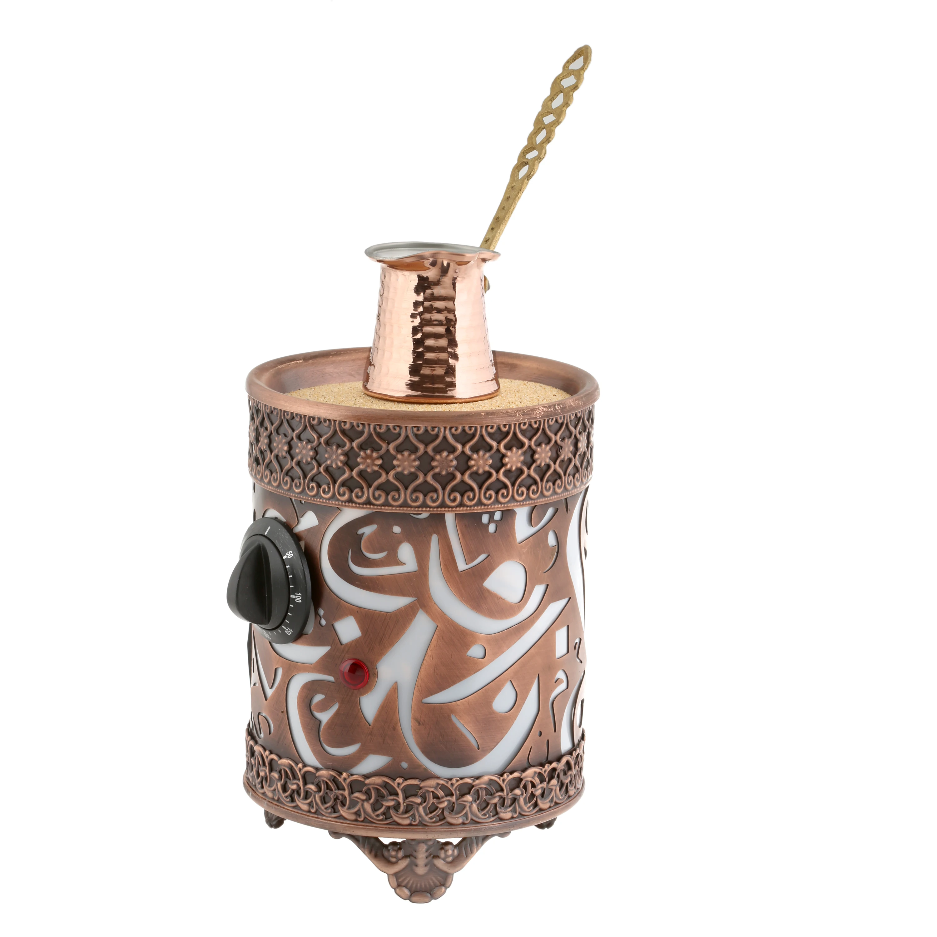 Tulip Home Accessories - Authentic Turkish Copper Electric Hot Sand Coffee Maker - Heater Machine 110V - 220V