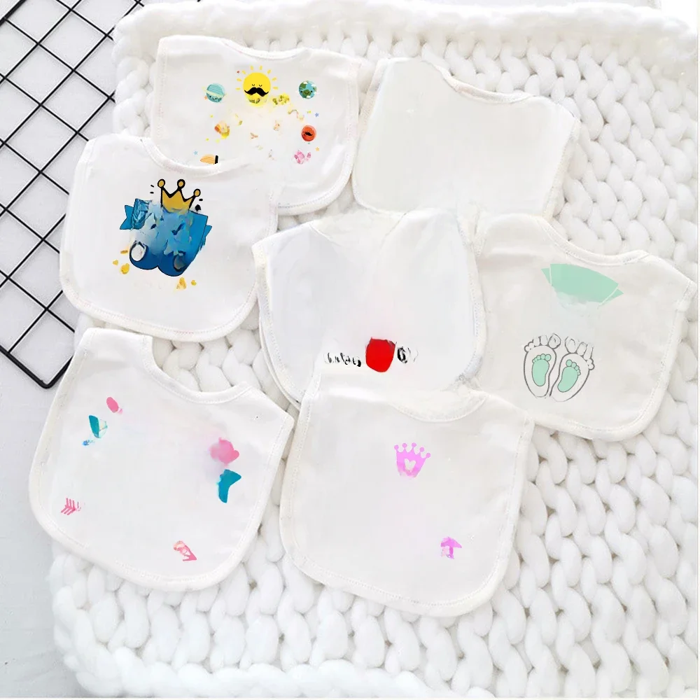 Bavoirs pour bébé fête des pères, imprimé joyeux fête des pères, cadeau de douche pour nouveau-né, garçons et filles, chiffons à roter, bavoirs pour tout-petits, articles pour bébés