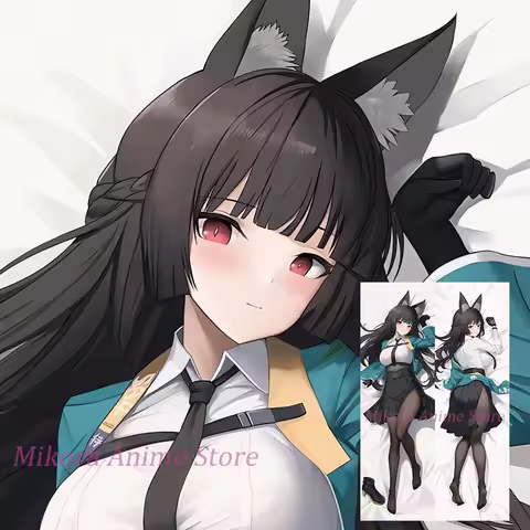 Dakimakura Miyabi Hoshimi ZZZ Anime Body Pillow Cover Double-Sided Print Life-Size Pillowcase Gift