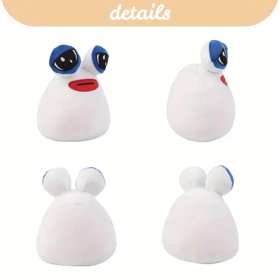 Hot Game My Pet Alien Pou Plush Toy Furdiburb Emotion Alien Plushie Stuffed Animal Pou Doll