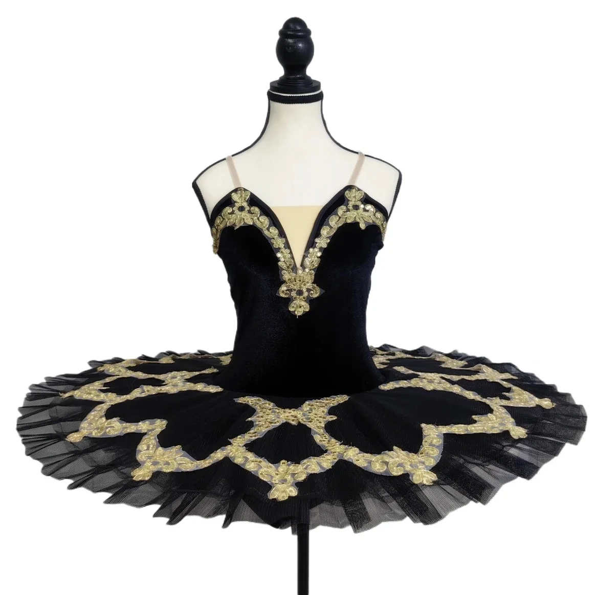 Ballet Tutu Rok Fluwelen Lichaam Professionele Buikdanskostuums Wit Zwanenmeerkostuums Prestatiekleding - afbeelding 2
