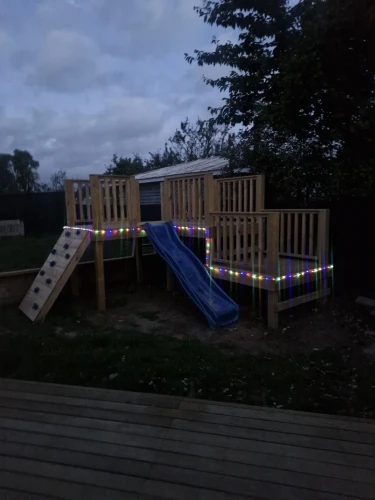 Guirlande solaire LED tube