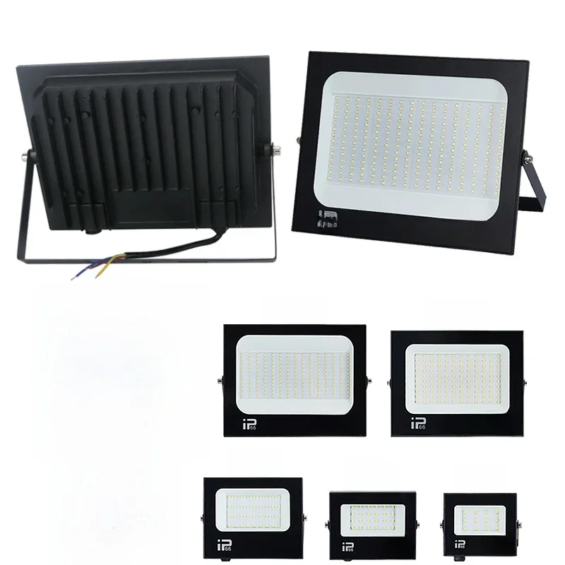 LED-schijnwerper Spotlight 100W 150W 200W Buitenverlichting 6500K Waterdicht Garage Gym Straatpoort Wandlampen Schijnwerpers AC220V - afbeelding 2