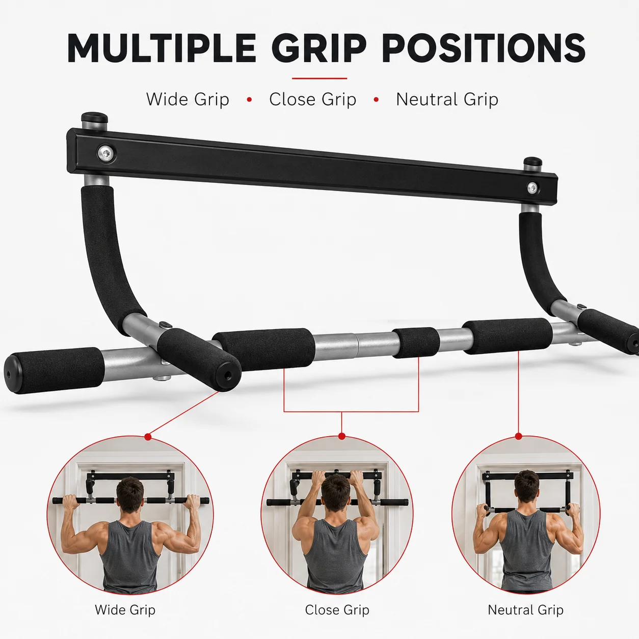 Drążek do podciągania montowan – Home Gym Workout Equipment recenzja i cena