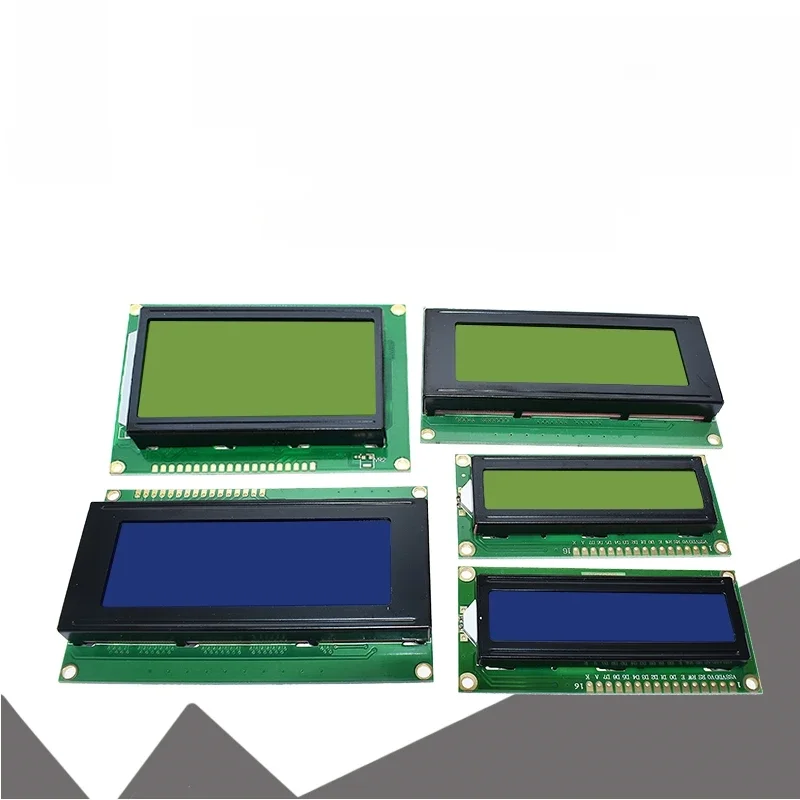 LCD1602 LCD 1602 2004 12864 moduł Niebieski Zielony ekran 16x2 20X4 Moduł wyświetlacza LCD znakowego HD44780 Kontroler niebieskie czarne światło — zdjęcie 2