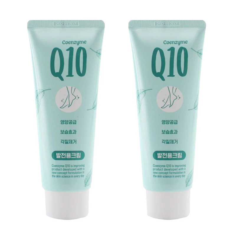 [2개] 코엔자임 Q10 풋크림 발크림 발각질 케어 