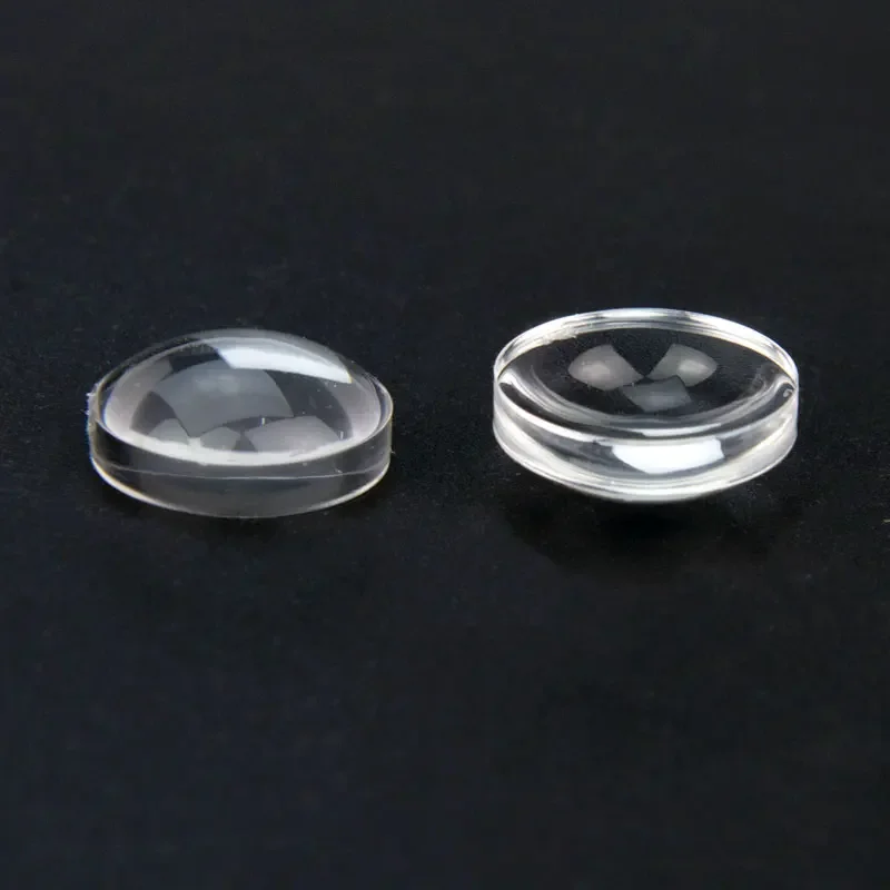 10 SZTUK 16mm Asferyczna Soczewka Optyczna z Akrylu Plastikowego, Długość Ogniskowa 18mm, Plano-Wypukła Soczewka Plastikowa LED, Bez Krawędzi, Wysokość 6.5mm — zdjęcie 2