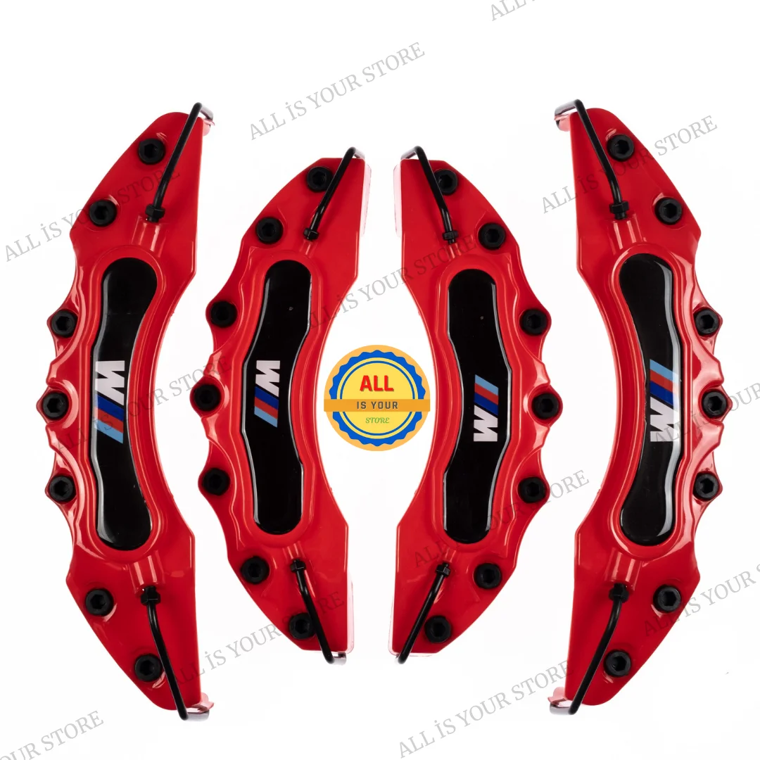 

For BMW M RED Brake Caliper Cover 4Pcs 16 to 21 Inches Auto Replacement Parts Accessories and Brake System Best Quality