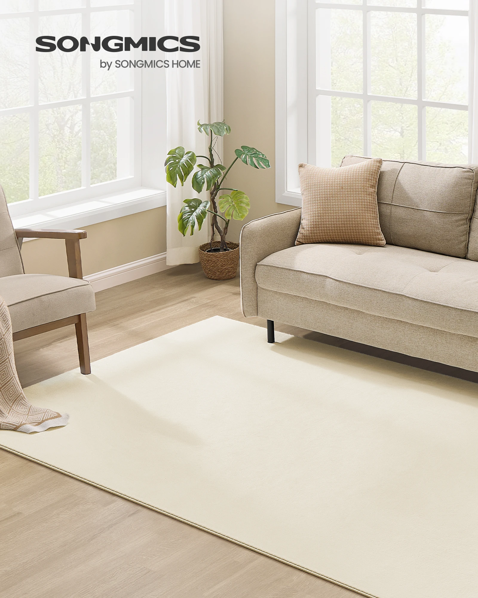 apis Décoratif, 160 x 230 cm, Tapis de Salon, Antidérapant, Décoration Intérieure, pour Salon, Chambre, Lavable en Machine, Style Moderne