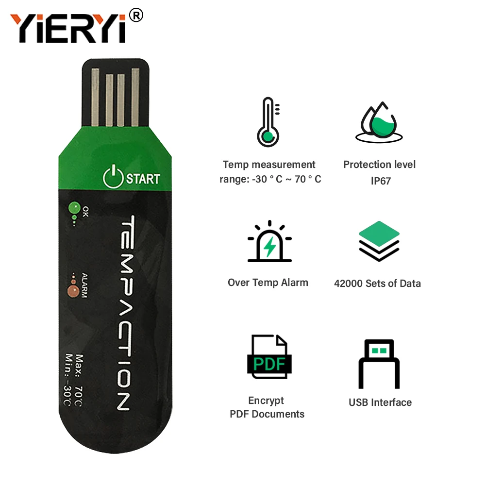 Yieryi Usb Temperat…