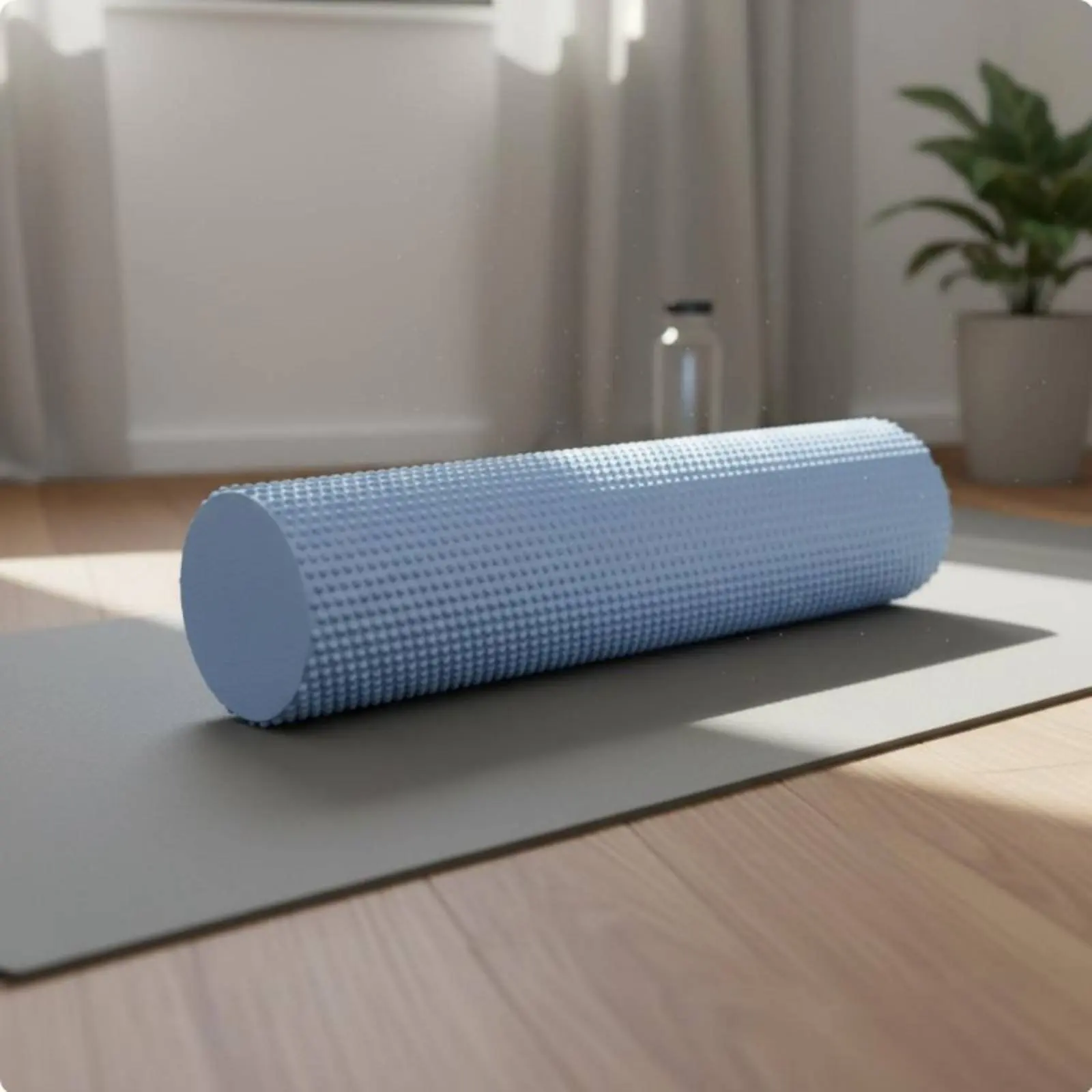 Schaumstoffrolle für Anfänger Weiche Muskelmassagerolle Dehnungs-Triggerpunkt Physiotherapie Yoga Fitness Gym Heimtraining