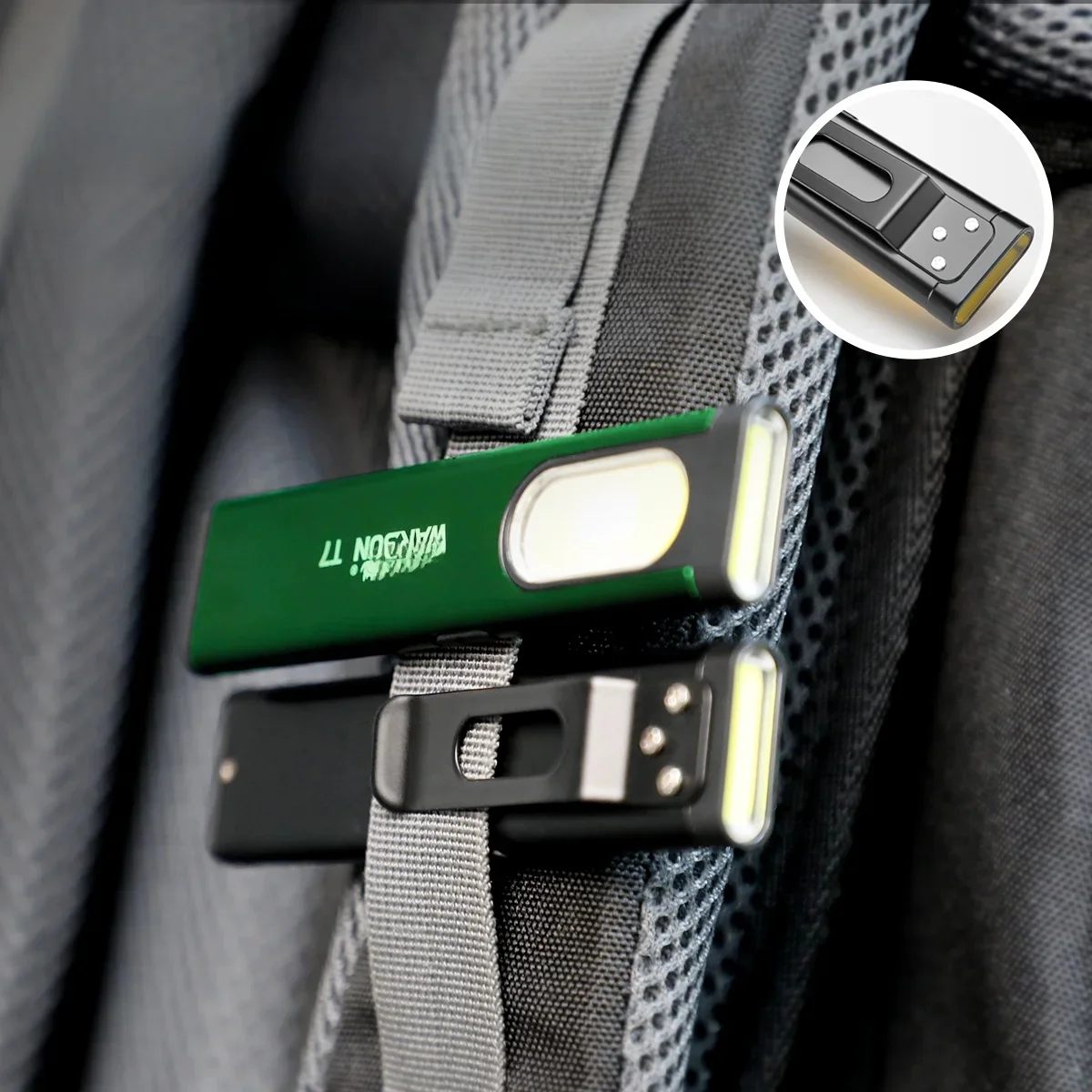 Warsun T7 Latest LED Keychain Flashlight  450Lm Portable Mini Torch Light Pocket Lantern Flood Work Light With Magnet