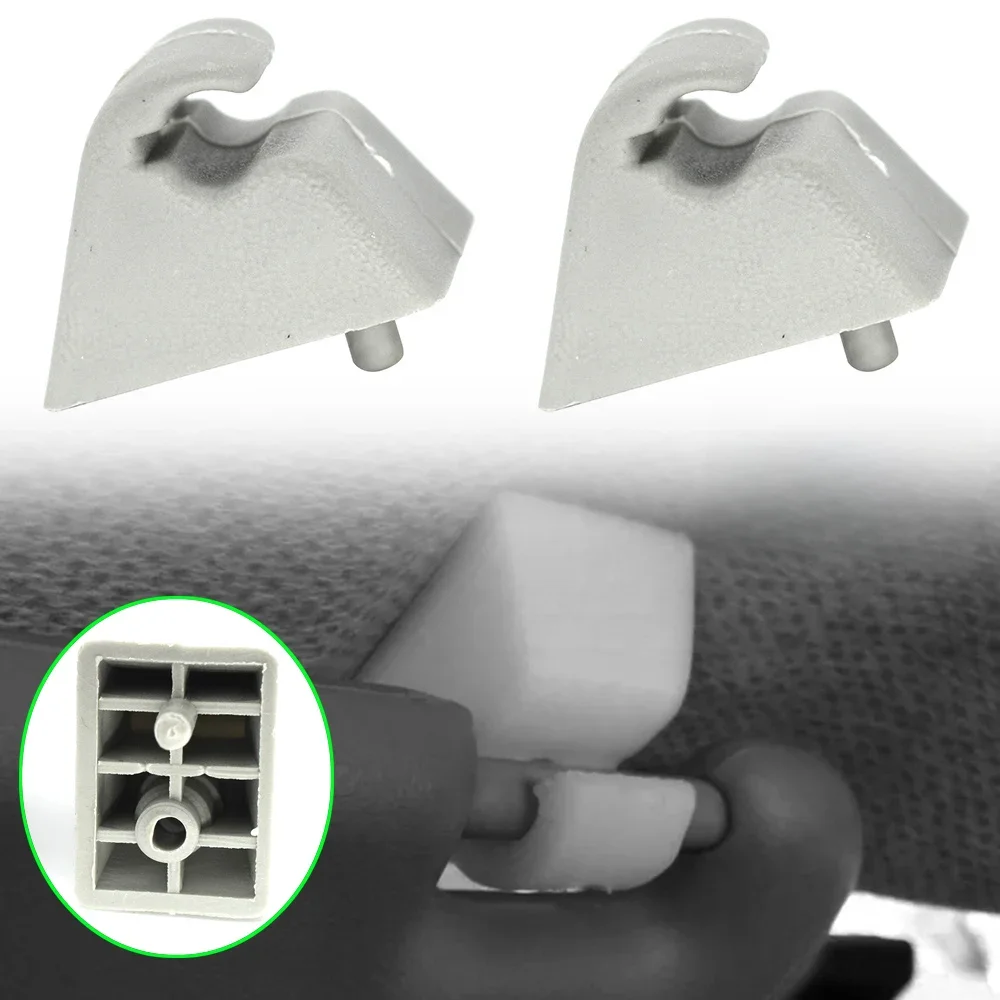 2X pour Opel Vauxhall Vectra Vivaro A Astra F Corsa Combo B Carlton Tigra sénateur voiture pare-soleil support de montage support de Clip style