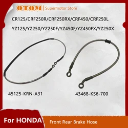 Motorcycle Accessories Brake Hose Front Rear Brake Oil Tubing Cable For HONDA CR125 CRF250R CRF450RX CRF250L YAMAHA YZ250F Bikes