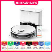 ILIFE A30 PRO 5000Pa Suction, Robot Vacuum and Mop Combo, Self emptying, 60 day capacity,  App/remote , 180 minute running time