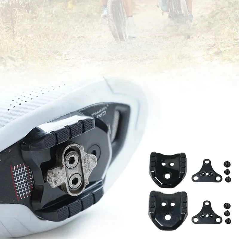 AliExpress NONE Bike Cleat Converter Road To MTB Bicycle Lock Pedal Plate Adapter Cleat Stabilizing Converter for SPD-SL System Bike Accessories