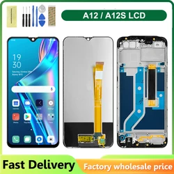 6,22 zoll Für Oppo A12 2020 Globale LCD DIsplay Touchscreen Digitizer mit rahmen Montage Ersatz Für Oppo A12s LCD Display