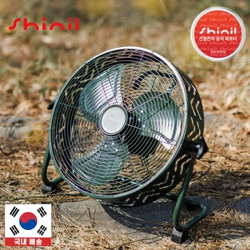 신일 캠핑용 선풍기 카키 12인치 야외용 휴대용 낚시 차박 무선 써큘레이터 SIF-S1223DC