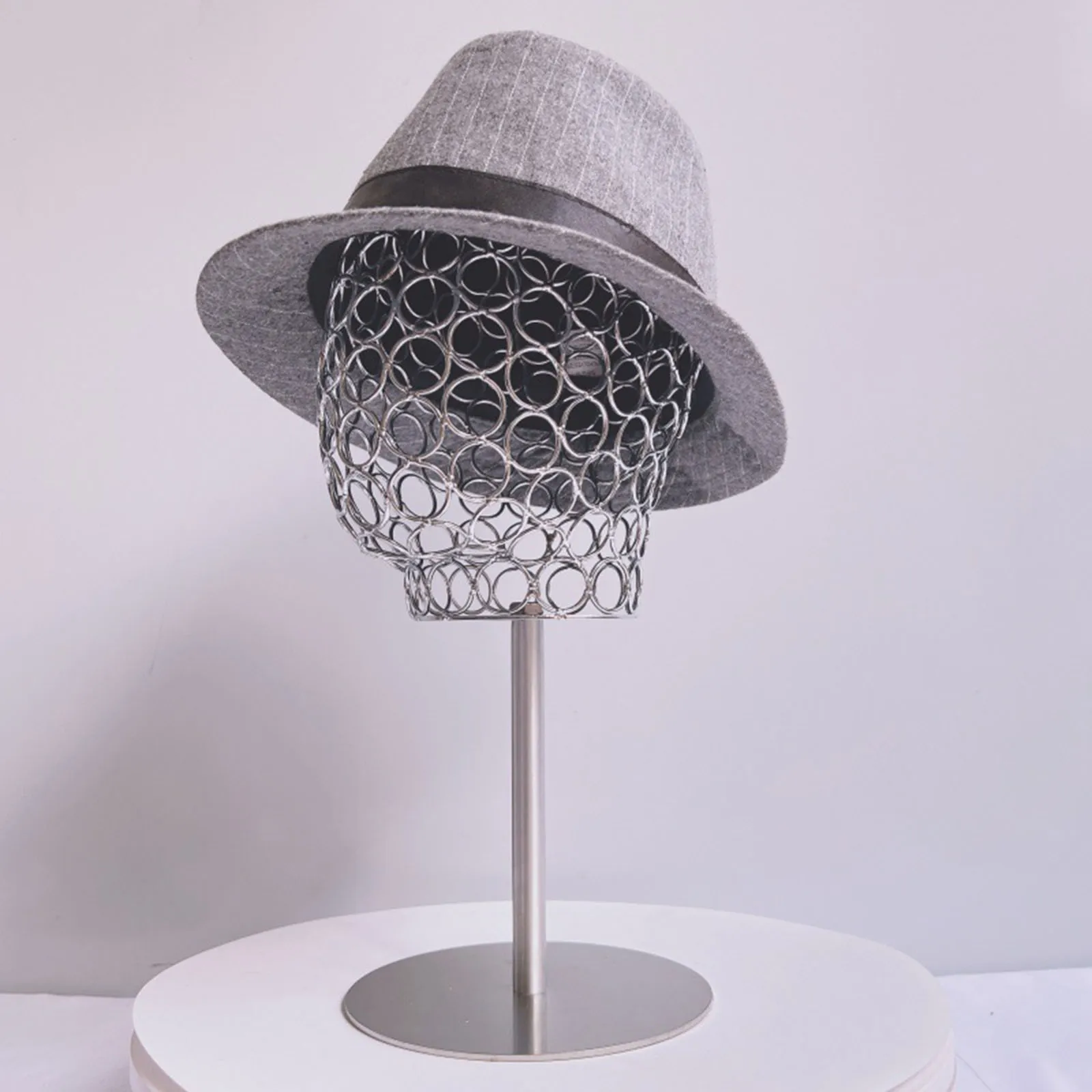 

Голова для париков, металлическая голова манекена, торговый центр, креативный салон, реквизит, модель, подставка для головы, стойка для шляпы, парик, головной убор