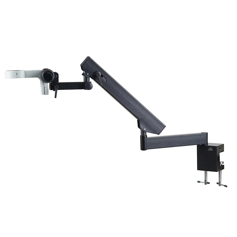 Regulowany kierunek uchwyt obrotowy stojak przegubowy zacisk 76mm uchwyt głowicy A3 do lornetki stereo trinokular Microscopio — zdjęcie 2