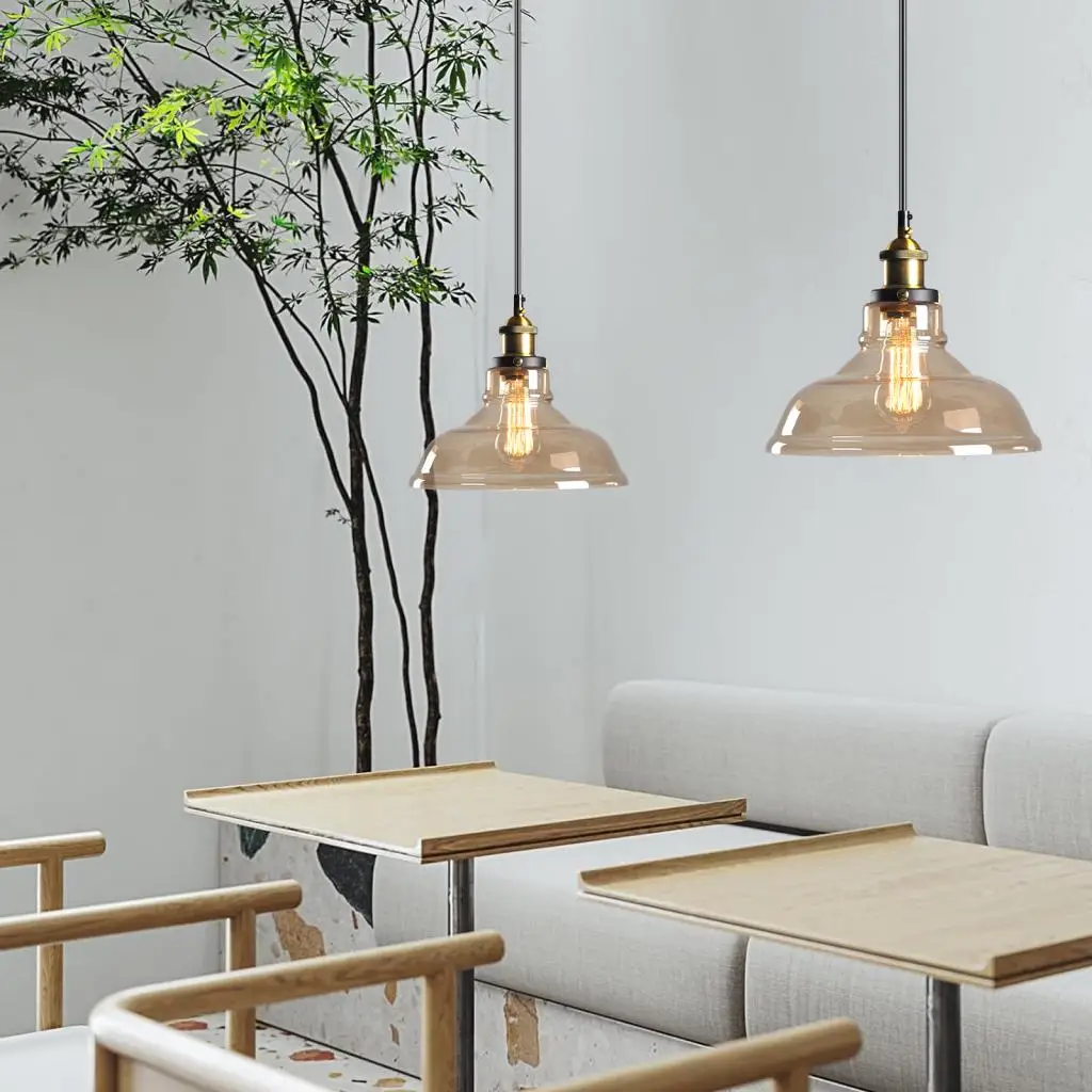 

Скандинавские винтажные подвесные светильники, подвесной светильник для столовой, бара, декор, ретро светильник, подвесной кухонный светильник E27