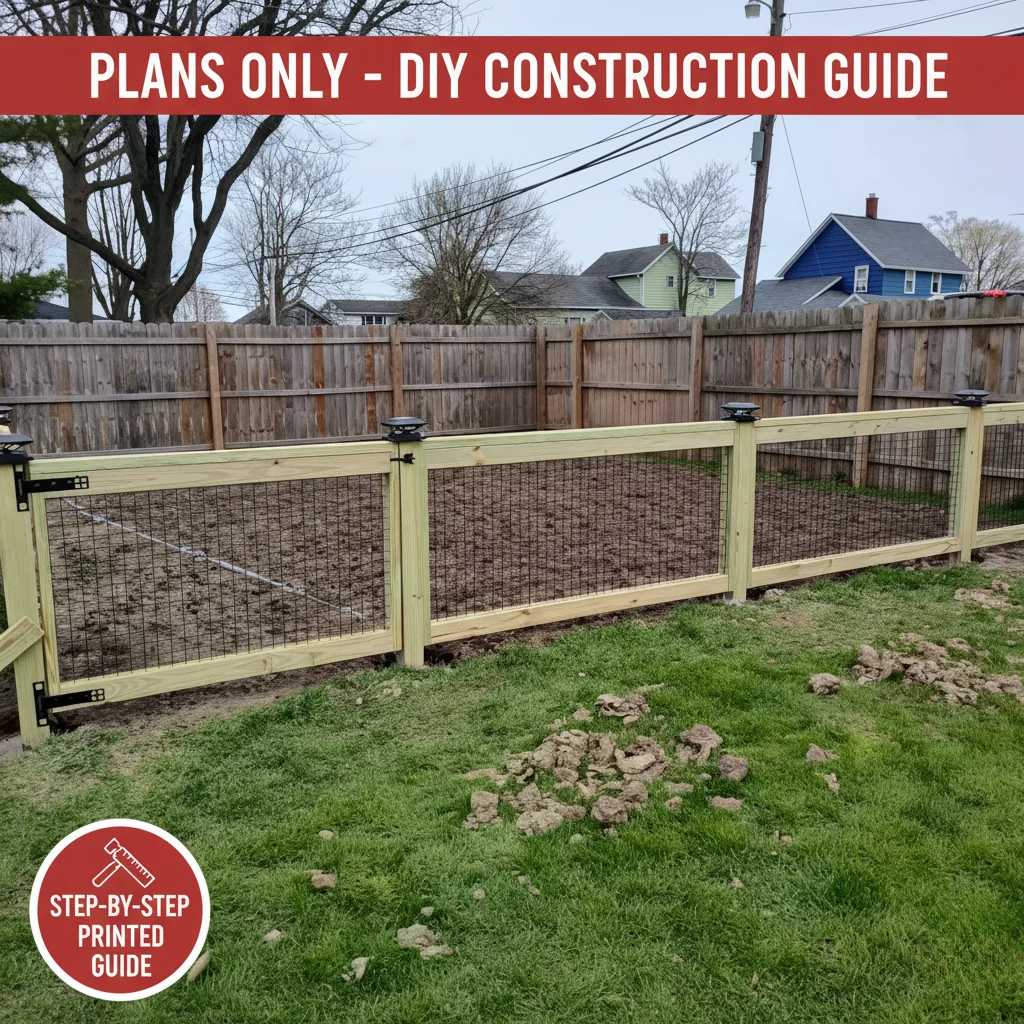 Build Your Own Fence: Printed Plans for Wild Hog Panels | DIY Construction Guide