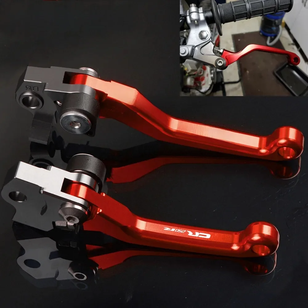 Do Honda CR250R 1992-2007 1993 1994 1995 CR250 CR 250 R 250R CNC Motocykl Dirt Pit Bike Motocross Pivot Hamulec Sprzęgło Dźwignie — zdjęcie 2