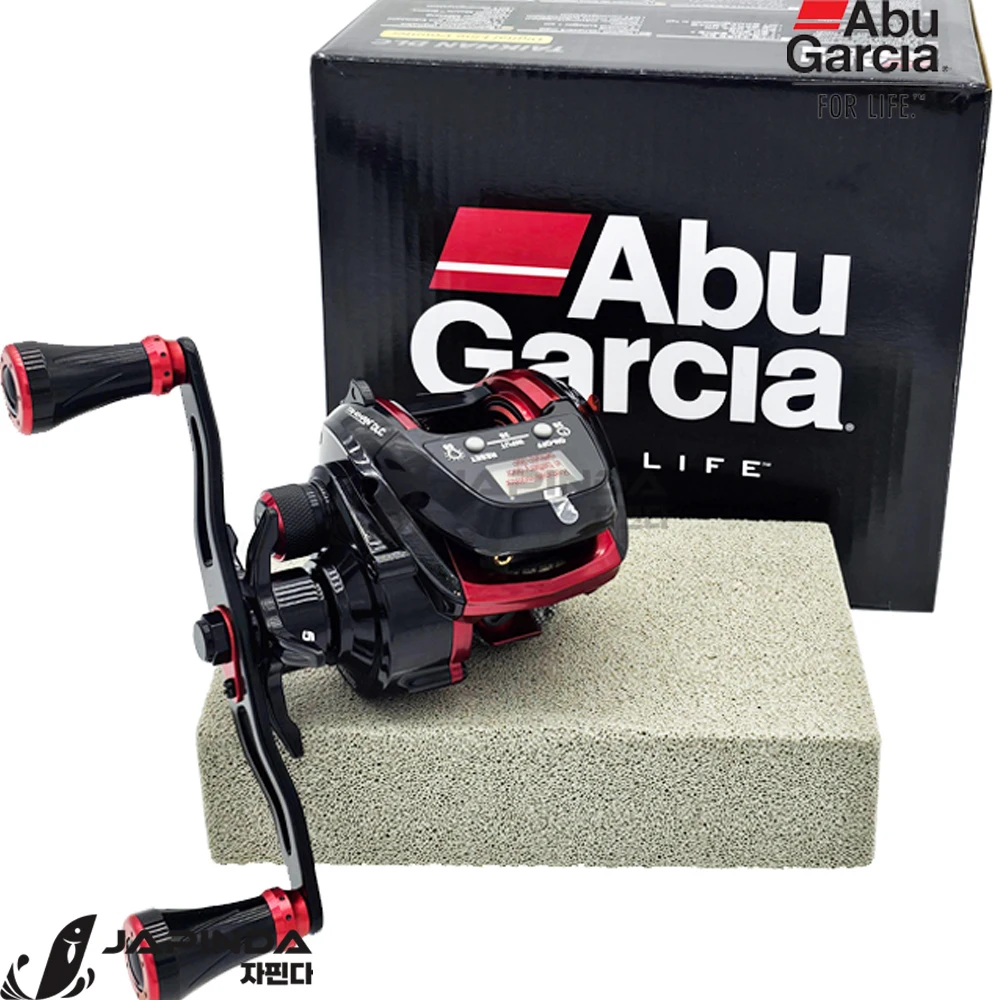 Abu Garcia Genuine TAIKHAN DLC Depth Measuring Reel, Red bream Tyrubber Hanchi Squid Deep Check Baitcast Reel, Abu Garcia