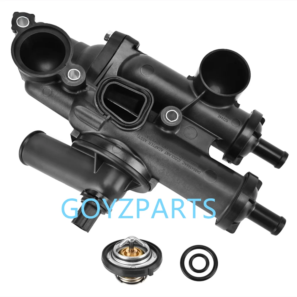 

68003582AB 4884571AB 06508355AA Engine Thermostat Housing Assembly For Dodge For Chrysler 2.4L