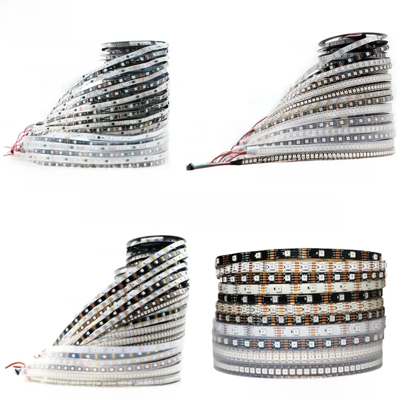 DC5V/12V WS2811 WS2812 WS2813 /2815 Pixel Led Streifen 30/60/144Led Einzeln Adressierbaren