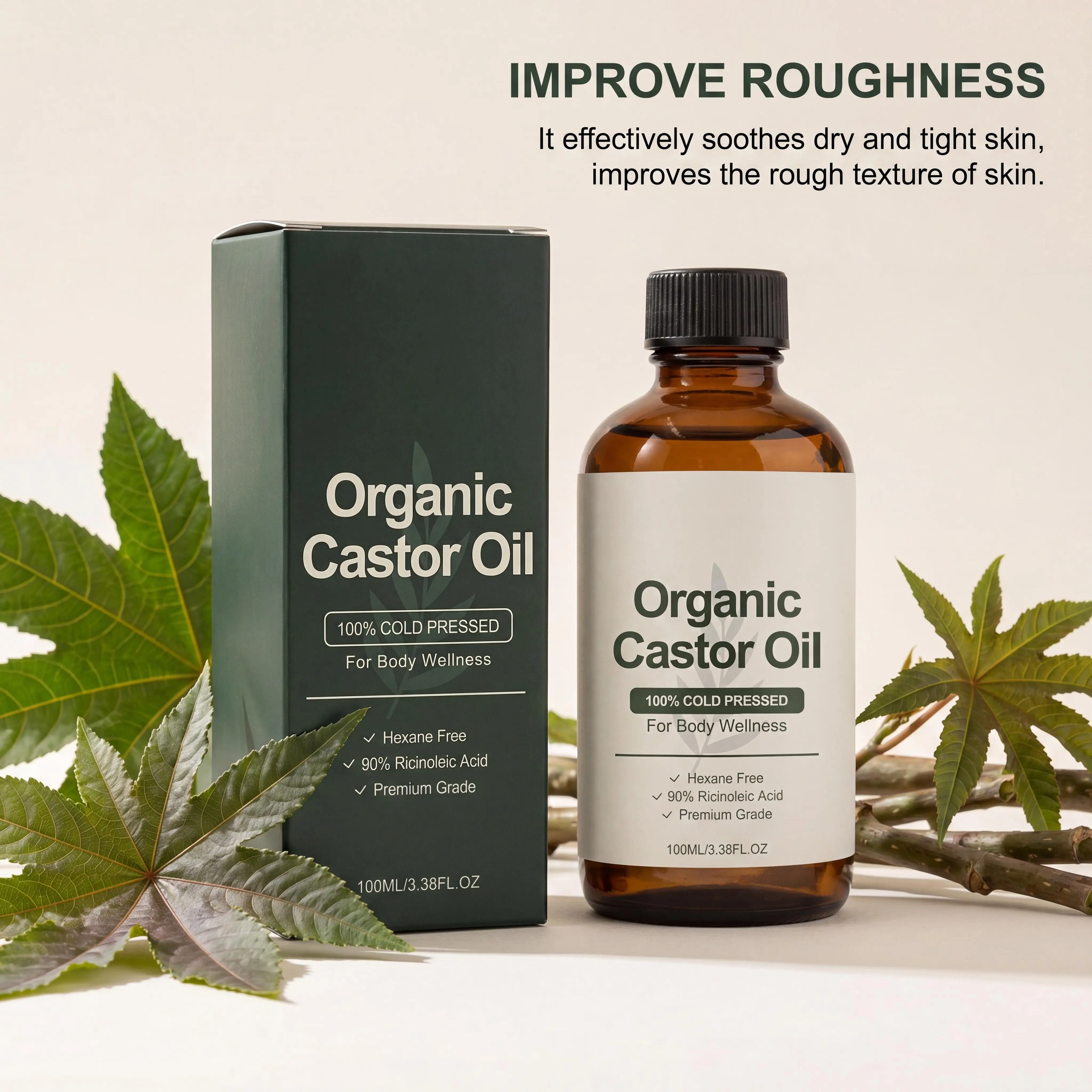 Bio-Rizinusöl, kaltgepresst, 9 – Hair Care Organic Bewertung und Preis
