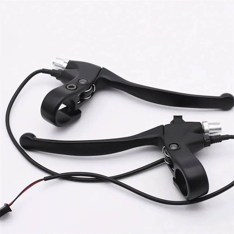AliExpress NONE 1 Pair E-Bike Rear Brake Lever Electric Bicycle Brake Handle Cycling Bike Accessory Riding Brake Tools