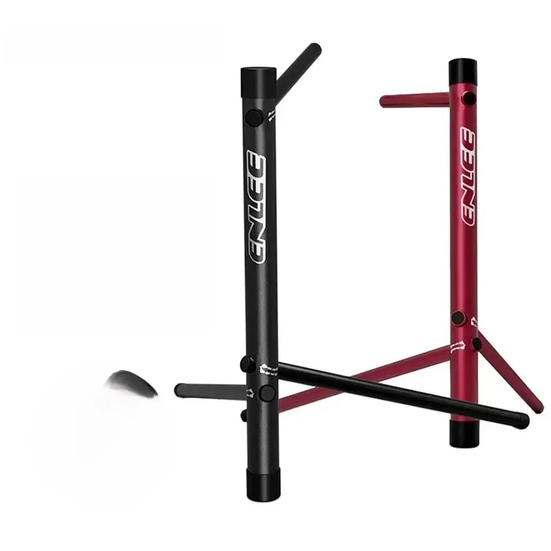 AliExpress enlee ENLEE Bike Parking Rack Aluminum Alloy Multi-Functional MTB Road Bicycle Parking Rack Outdoor Floor Display Repair Stand
