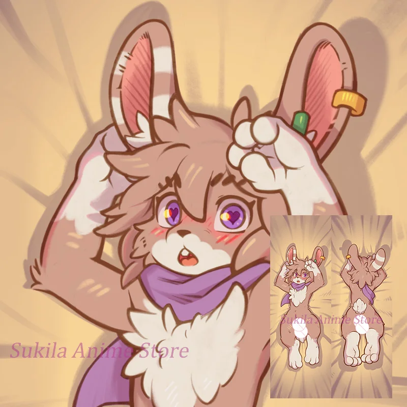 

Dakimakura tuye (fabulous beasts) Anime Body Pillow Cover Double-sided Print Life-size Pillowcase