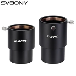 SVBONY Telescope Eyepiece Extension Tube Adapter 2'' 75/90mm Metal for Astronomical Telescope SV158