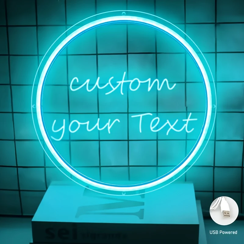 Custom Neon Light Sign, LED Neon for Business/Cafe/Rooms Wall&Table Hanging Decor, Gift for Wedding/Birthday/Parties/Housewaming image 4