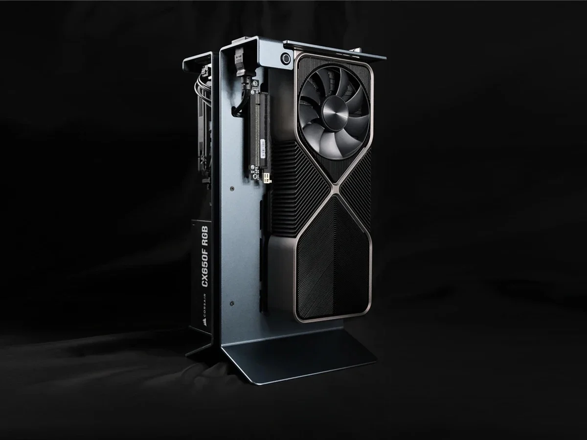 Obudowa XTIA Xproto-L （V2）ITX openlayout frame — zdjęcie 2