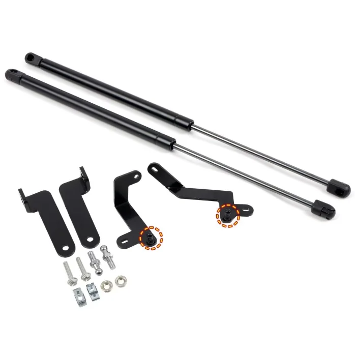 Fit For Hyundai Tucson NX4 2022 2023 Car Accessories Stainless Steel Front Bonnet Hood Lift Support Shock Struts 1 Set