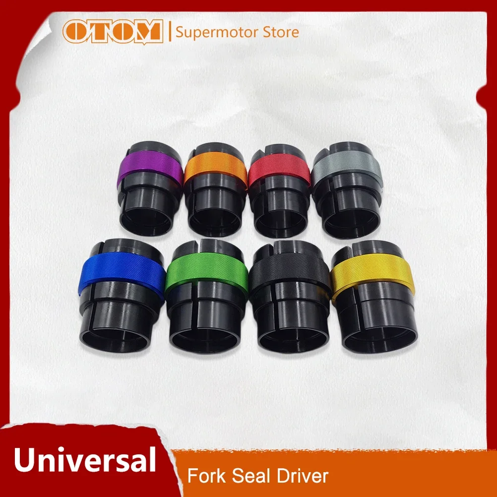 

OTOM Motorcycle Fork Seal Driver Steel And Aluminum Front Shock Absorber Oil Seal Bushing Tooling Universal Motorcross Accessory