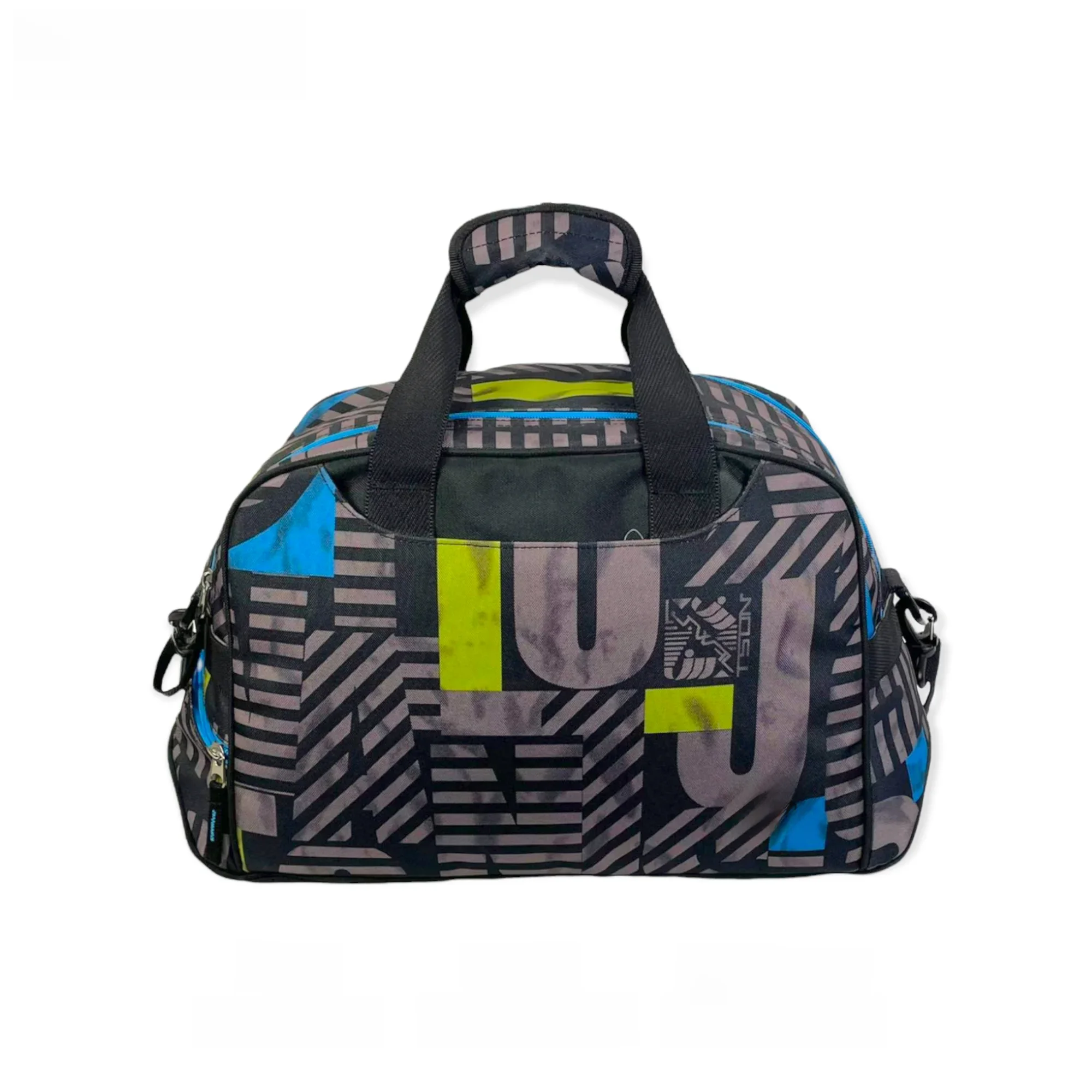 Ofidesk fitness gym bag, multi-bolso náilon saco de esportes pesados para homem e mulher
