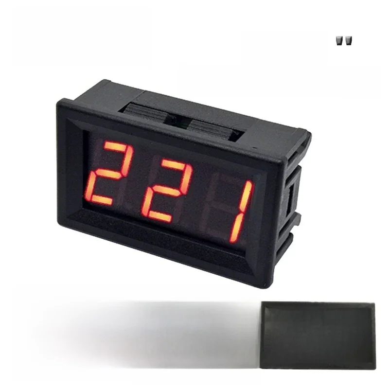 0.56'' AC 30-500V 10-600V AC Woltomierz cyfrowy DC 3.5-30V DC 0-100V Czerwony Zielony Niebieski Wyświetlacz LED Miernik napięcia Tester Detektor — zdjęcie 2