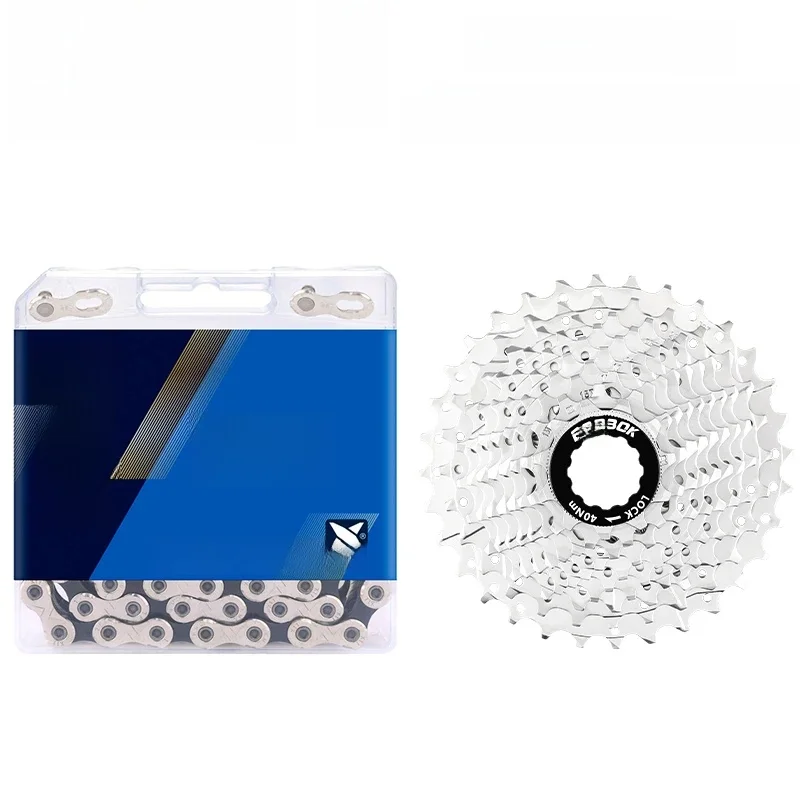 AliExpress NONE BANBOK 10 Speed Road Bike Cassette Sprocket 11-25T/28T/32T X10 10V Original Bicycle Chains Flywheel Kit Parts