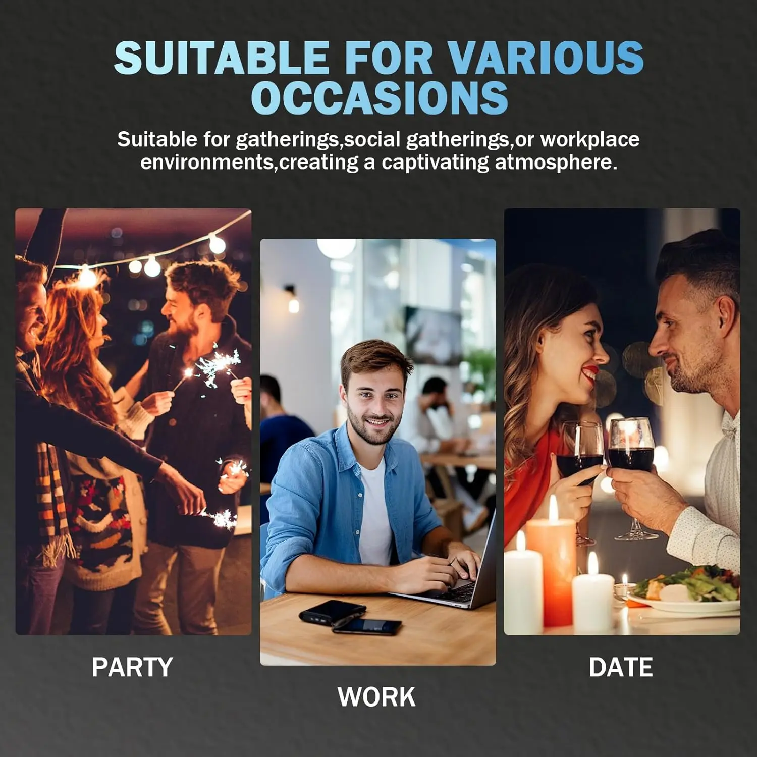 كولونيا لها الخسارة للرجال - عطر 1.7 أونصة طويلة الأمد، فقدانها للرجال، رائحة عشبية طبيعية - إيقاظ غريزة خام، كولونيا فقدانها للرجال يجذب هدايا عيد الميلاد