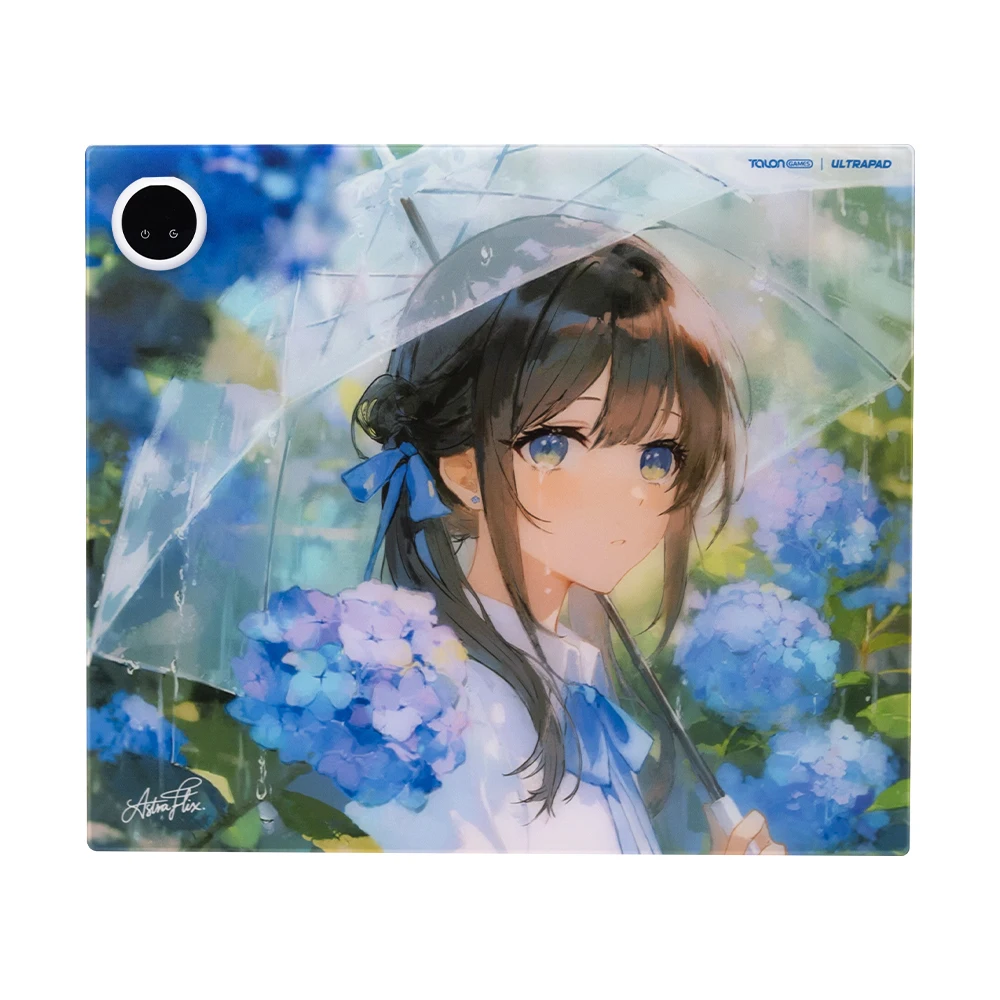 TALONGAMES Tempered Glass Mousepad Heated Glass Gaming Mouse Pad
