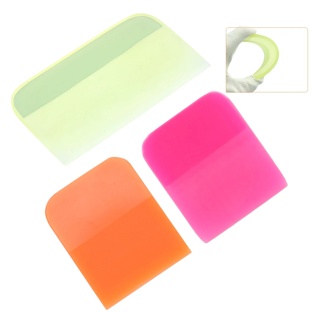 

TOFAR Car Paint Rhino Skin Protective Film Wrap Squeegee Soft Rubber PPF Scraper Window Tint Vinyl Application Tools Clean Wiper
