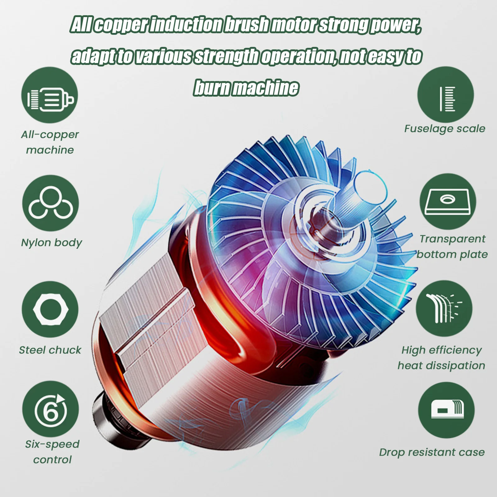 800 واط 6 سرعة آلة التشذيب الكهربائية 33000 دورة في الدقيقة النجارة طحن النقش اليد الخشب حافة راوتر المتقلب المنزل لتقوم بها بنفسك أدوات كهربائية