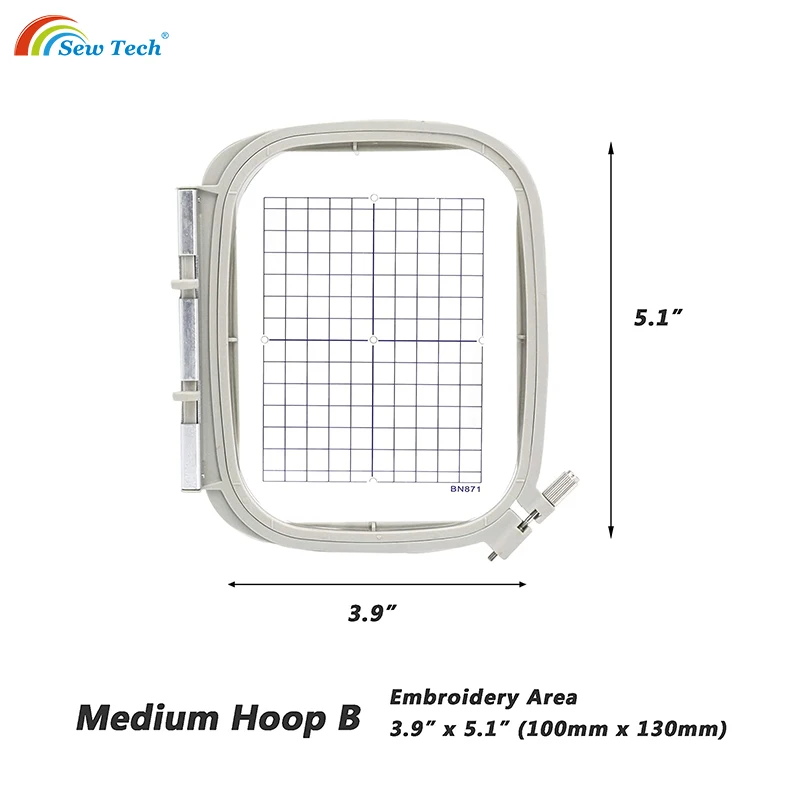 Sew Tech-Embroidery Hoop Frame, Fit for Bernina Aurora 430 435 440QE 450 750QE Machine BN871 Hoop