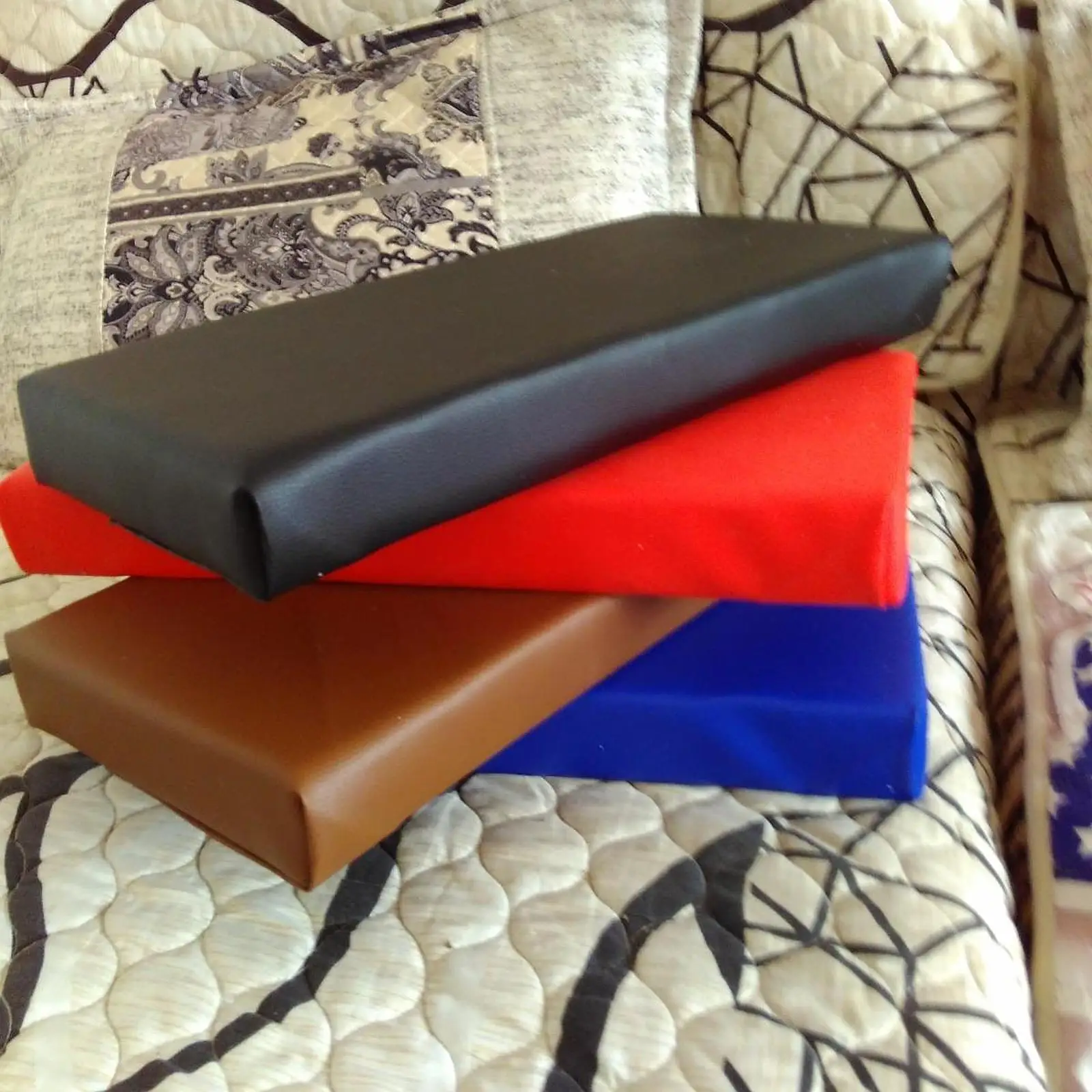 وسادة رأس أظافر ناعمة من جلد البولي يوريثان على الوجهين لطاولة التدليك، وسادة مسند للرقبة للاستلقاء، تستخدم مساند يدوية لصالونات الأظافر المقاومة للماء #2